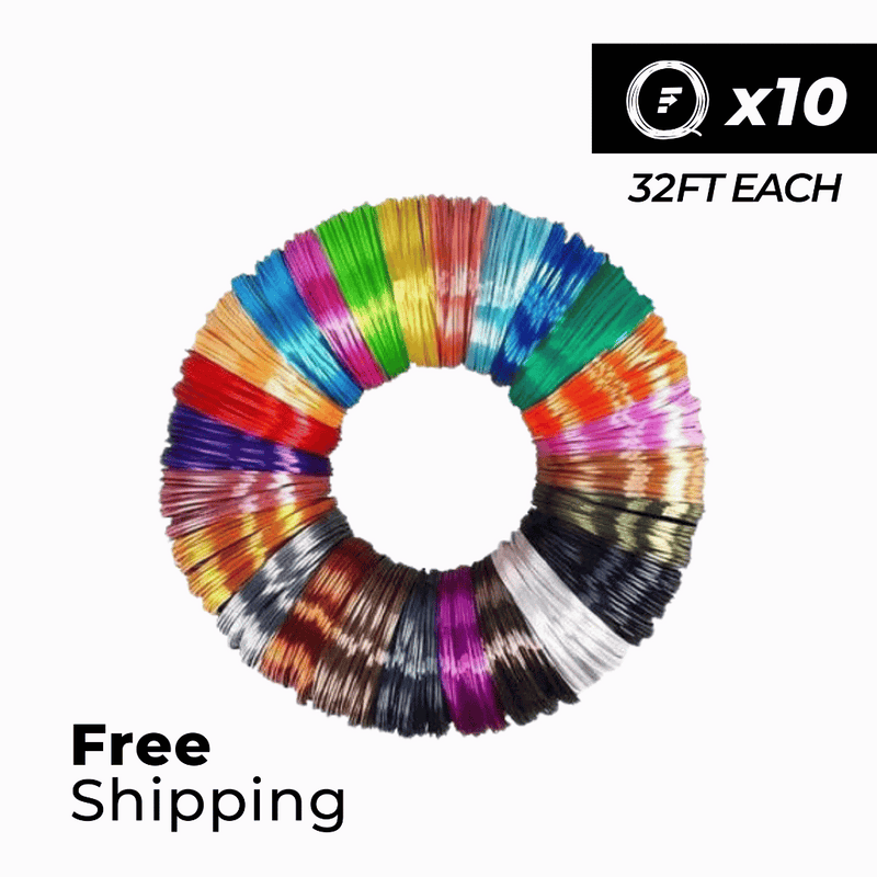 Filament - 10-Pack - 10mts/32ft each